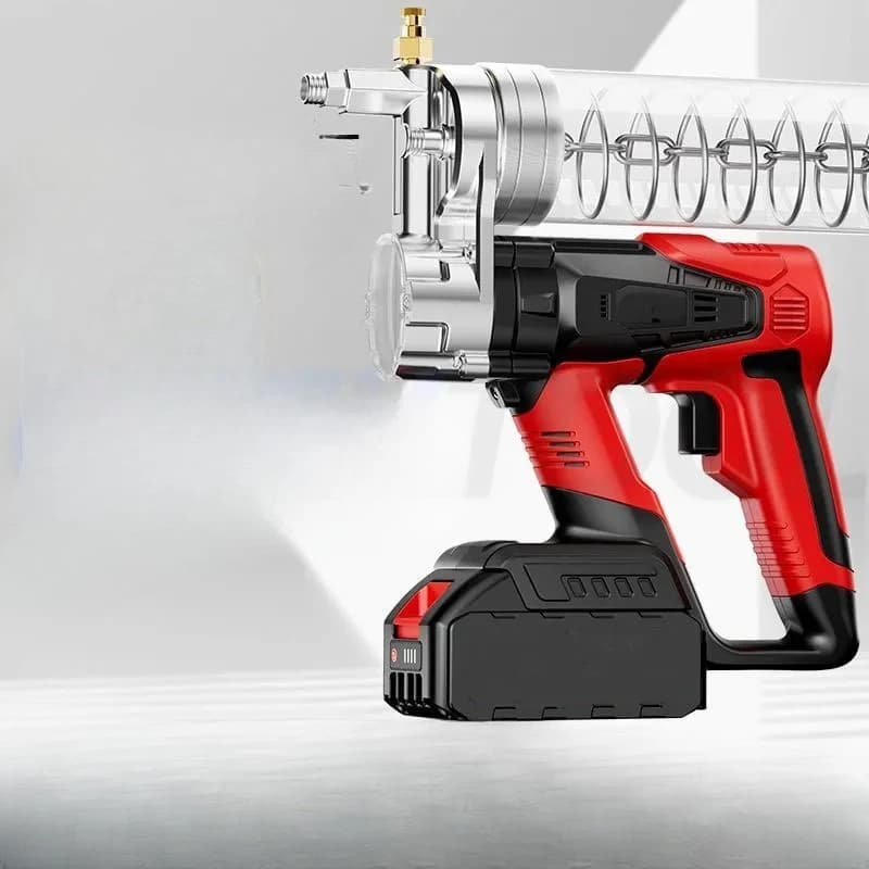 Electric Grease Gun High-Pressure Excavator Wireless Fully Automatic Rechargeable Butter Gun Oil Injector Fat Tools