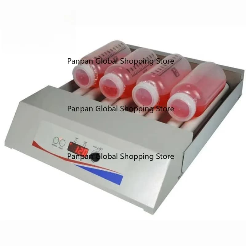 Digital Tubes Roller Mixer Shaker HTR-8DH Lab Mixing Mill Test Tube Li-quid S-haker  for Lab Testing