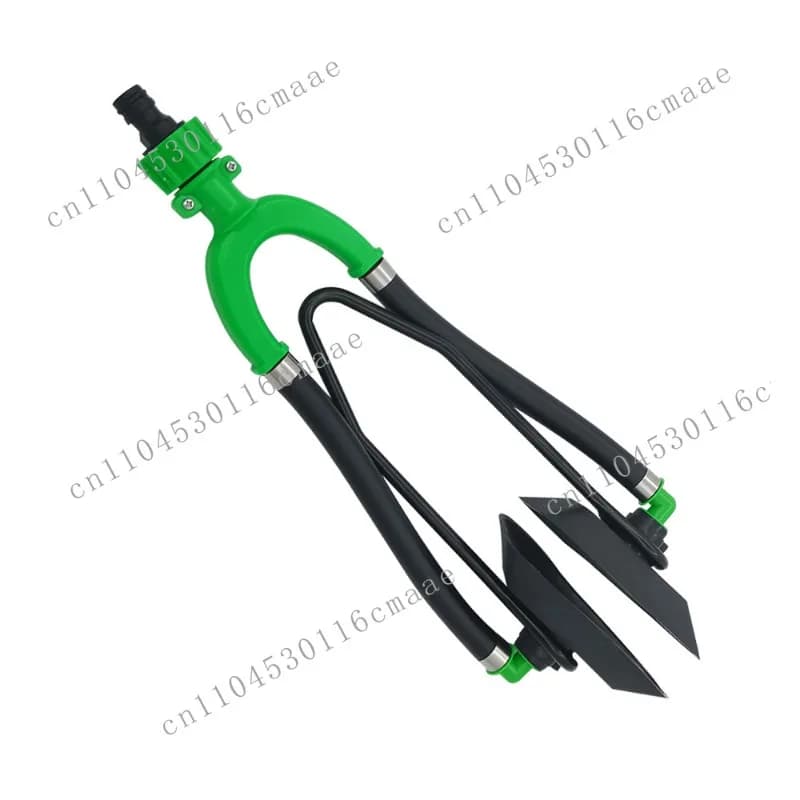 Square Headed Dual Tube Motor Cleaner, Specialized Hanging Machine Cleaning Tool for Washing Outboard Motors