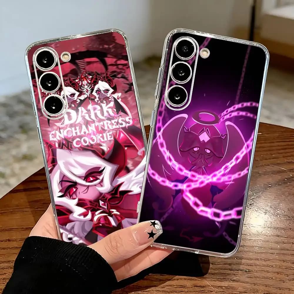 D-Dark E-Enchantress Cookie R-Run Kingdom Phone Case For Samsung Galaxy A71,A70,A52,A51,A40,A30 Transparent Cover