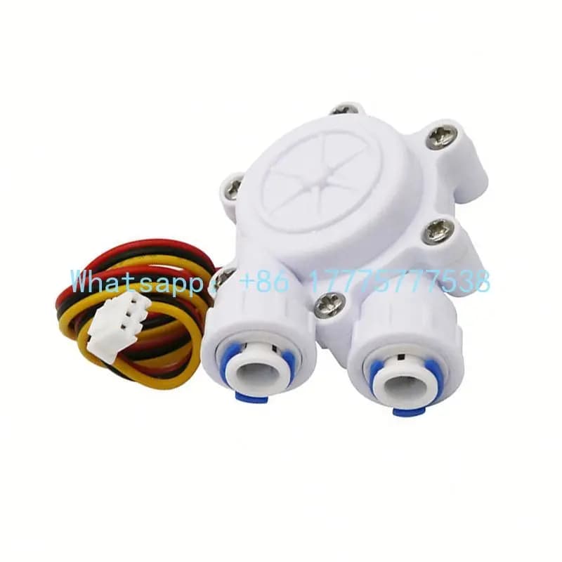High Quality Pulse Flow Sensors Hall Effect Water Flow 3-24v 0.3-3.0l/min For Water Dispenser Flow Sensor