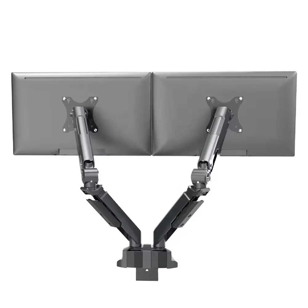 Monitor Arm Support Dual Computer Monitor Dual Desk Arm 12-32 Inch Monitor Pc Arm