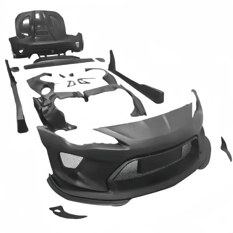 Suitable for 13-19 GT86 Body Kits, Including Front and Rear Bumpers, Hood Skirts, Rear wings and Fenders.