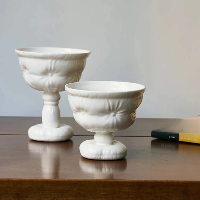 Creative design tableware tall bowl dinner plate accesorios para auto