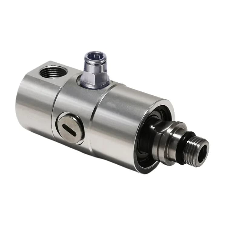 Machine tool machining center, deep hole drill, high-speed rotary joint