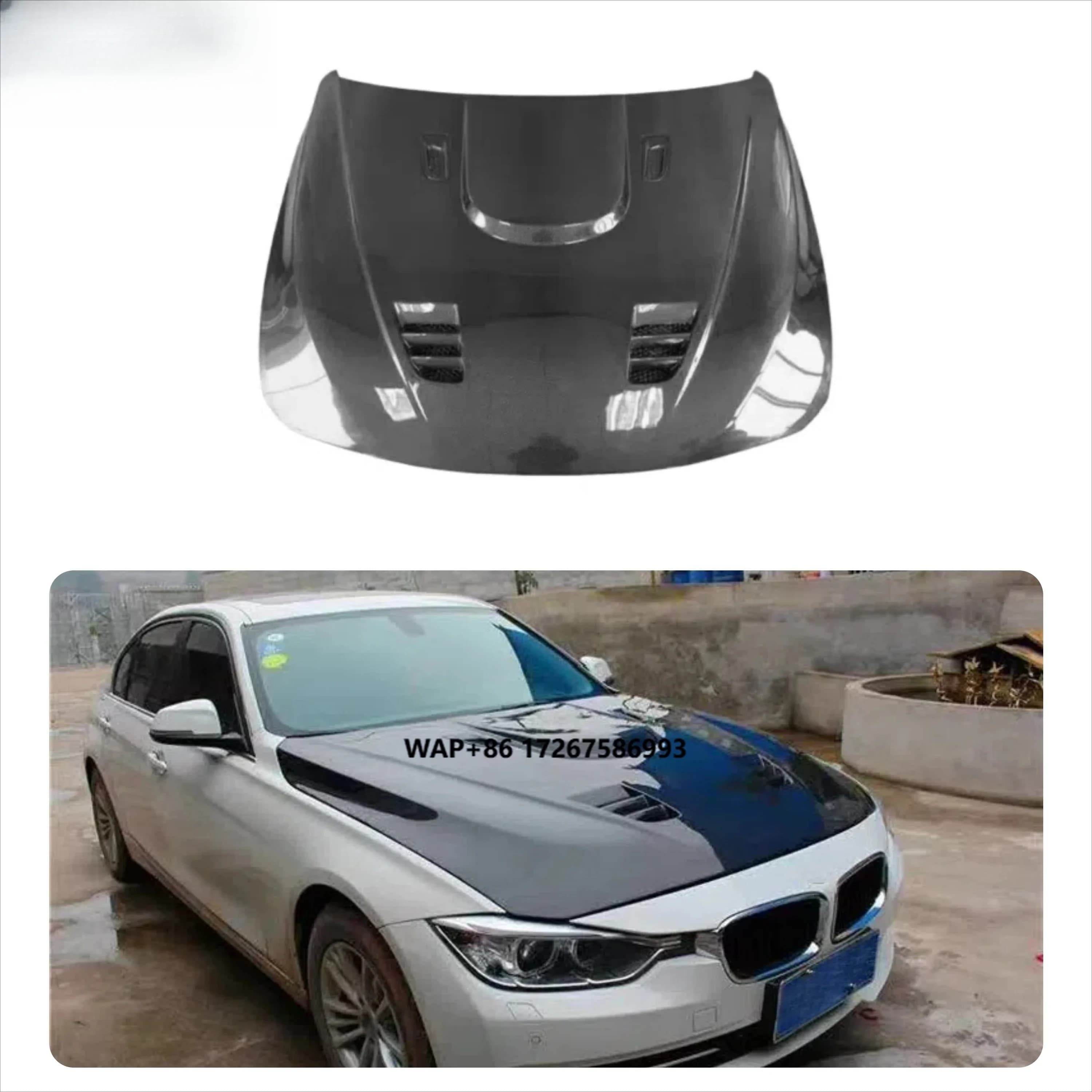 High Quality Engine Cover for  3 Series F30 F35 Upgrade Body Kits Retrofit Brand New Engine Cover Perfect Fit Auto Parts