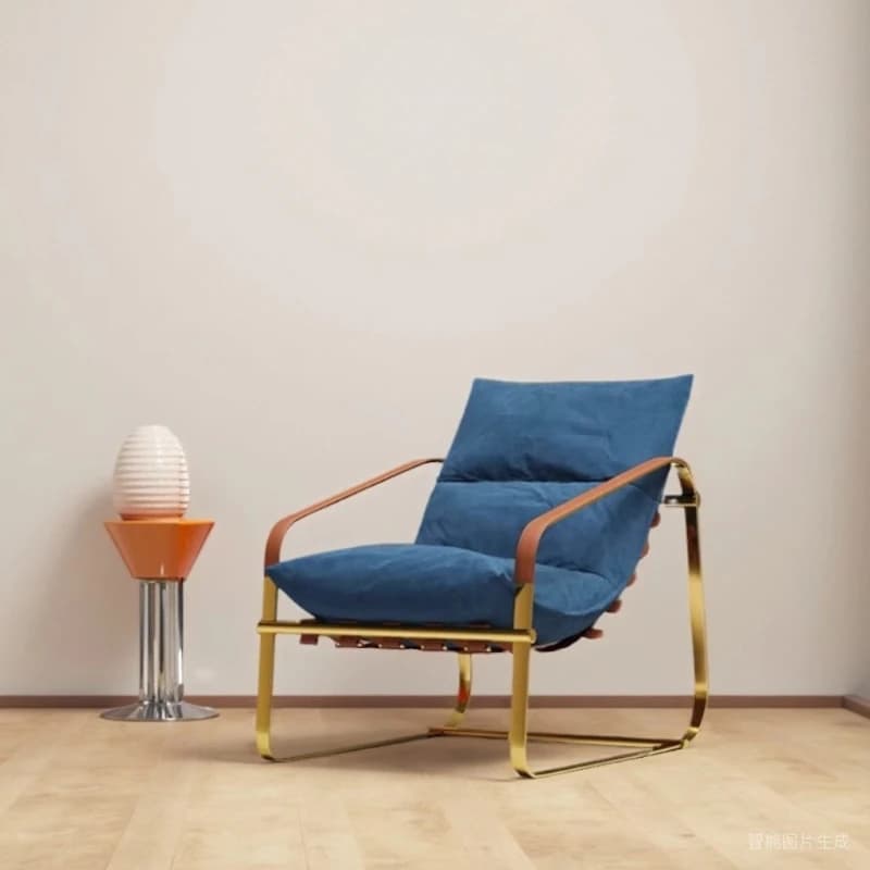 BedroomFancy Living Room Chairs Luxury Italian Designer Modern Living Room Chairs Back Support Muebles Para Hogar Furniture