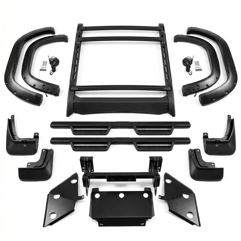Hot Selling Exterior Full Replacement Tuning Front Bumper Grille Hood Body Kit for Tacoma 2024