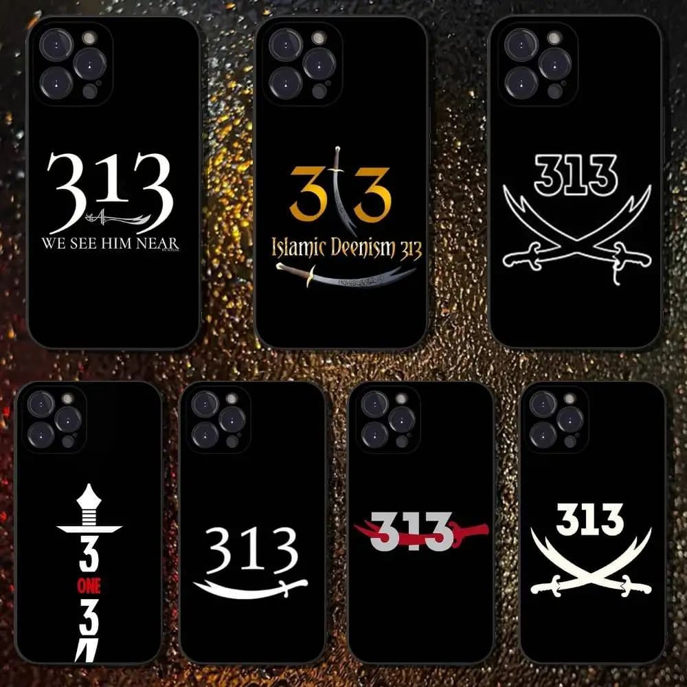 Imam Hussain Shia Ali Phone Case For iPhone 16,15,14,13,12,11 Plus,Pro Max,XS,X,XR,SE,Mini,8,7,Soft Silicone Black Cover