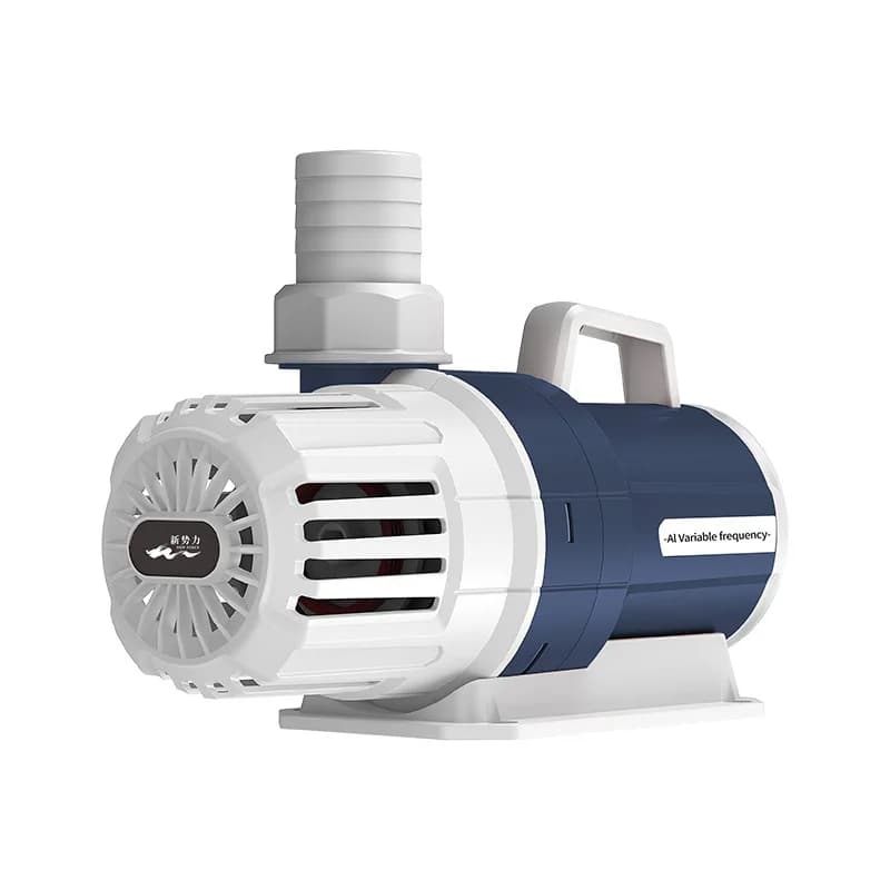 Fish tank water pump silent fish pond circulation pump large flow amphibious pump fish pond rockery filter