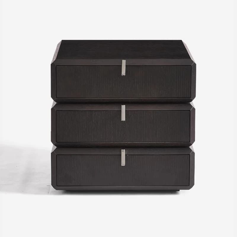 Wood Bedroom Nightstand Mobile Cabinets Living Room Drawers Luxury Storage Bedside Table Decor Muebles Space Saving Furniture