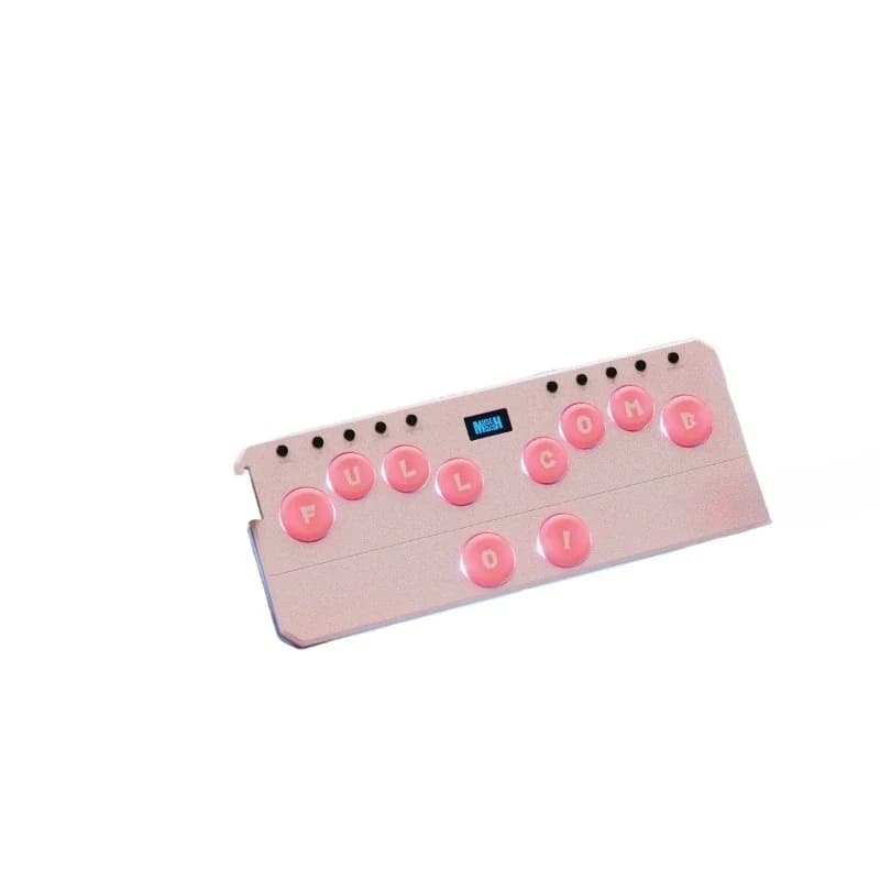 Aluminum alloy hot-swappable low-axis mechanical keyboard custom portable mini audio game hand table