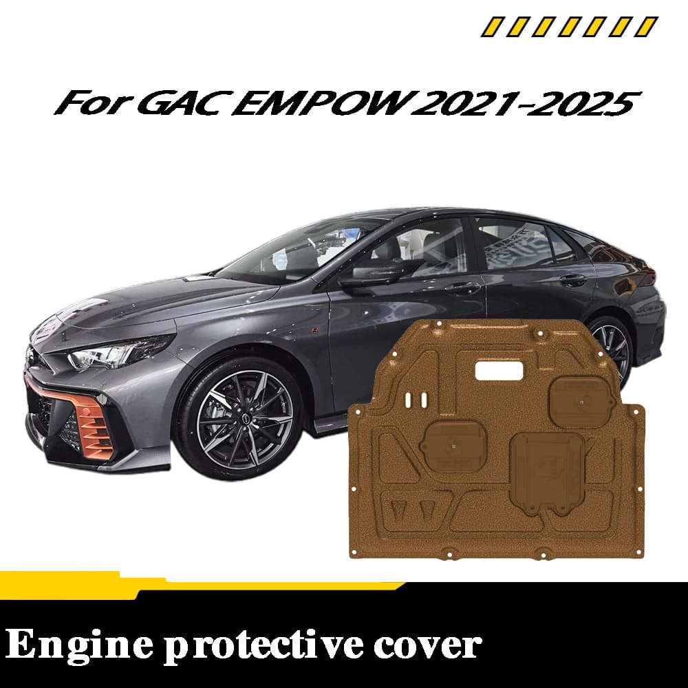 Under Engine Guard Plate For GAC EMPOW 2021-2025 2.0L 1.5L Mud Fender Cover Mudguard Protector Front Underbody Shield
