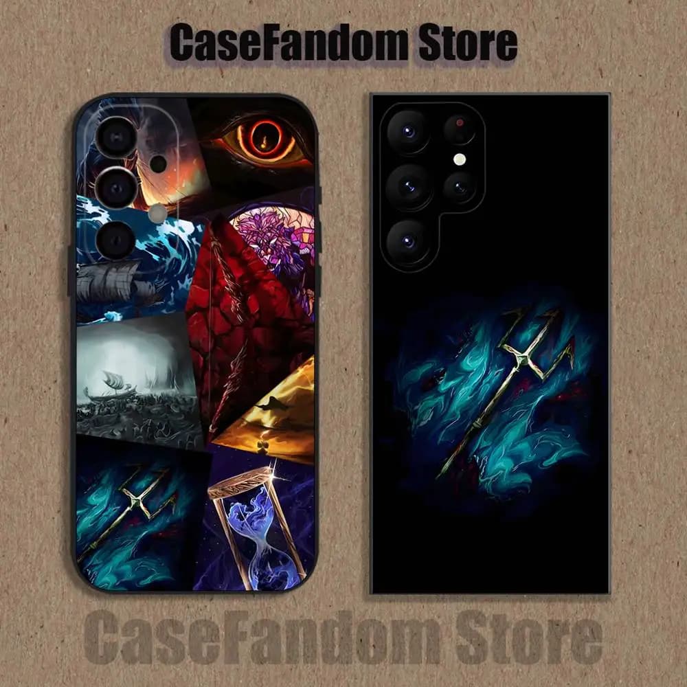 E-Epic The Musical Phone Case For Samsung S26,S25,S24,21,22,23,30,Ultra,20,Plus,Note,10,9,Black soft silicone case