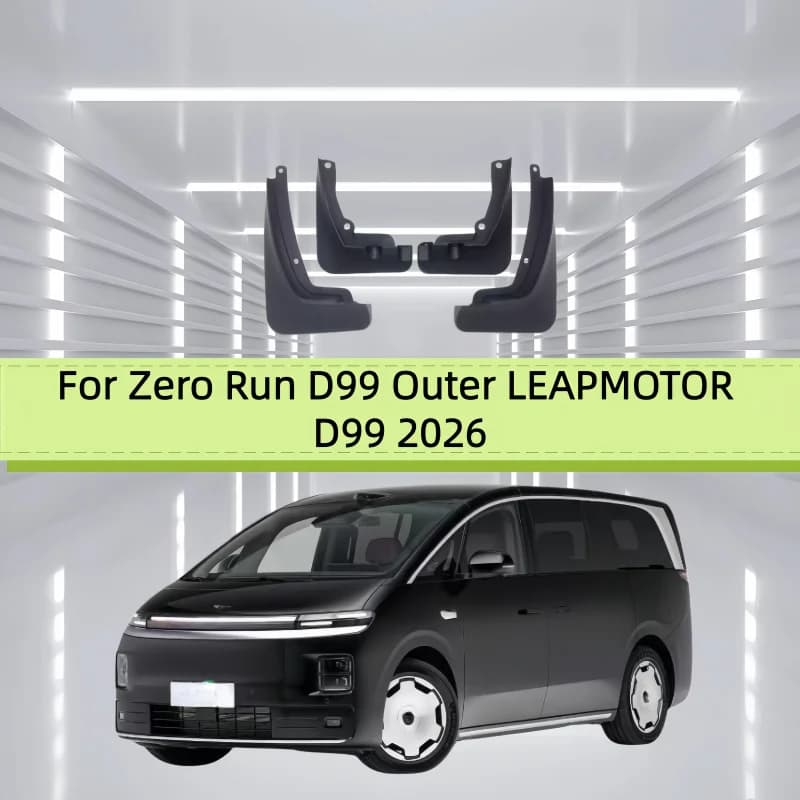 For Zero Run D99 Outer LEAPMOTOR D99 2026 Mud Flaps Mudflap  Fender Anti-splash Mudguards Guard Splash Car Accessories 4pcs