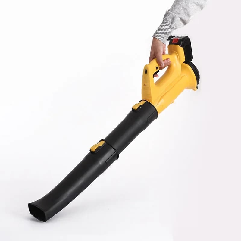 Multi-Functional High-Power Lithium Battery Hair Dryer Storm Leaf Blower Snow Clearer Brushed Motor for Home Garden Use