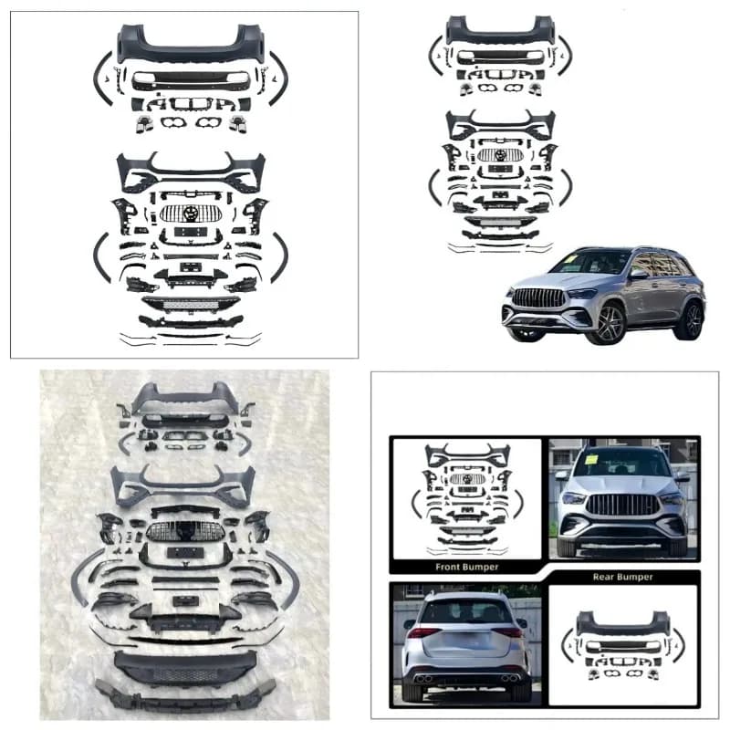 Stlf Equipment Smart Library Upgraded Body Kit For GLE W167 (2024 +) To s53 Models Bumper Grille Exhaust Pipe