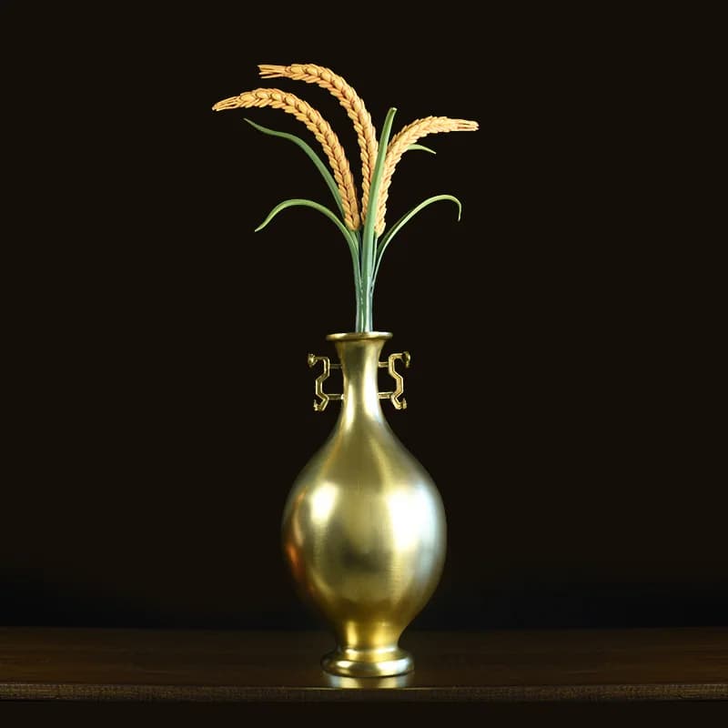 ZMLall-copper ornament - chinese style entryway & desktop decoration