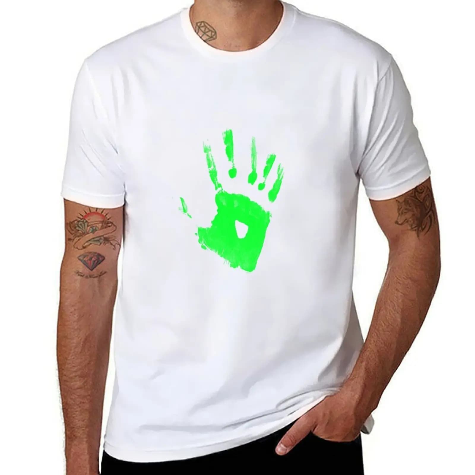 Phasmophobia Obake Fingerprints T-Shirt man t shirts for men funny t shirts man T-Shirt