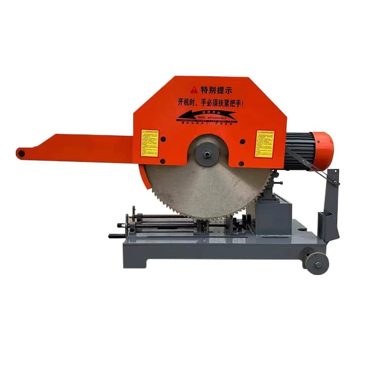 255mm Heavy Electric Cold Circular Rebar Cutting Saw Rotated Angle Metal Cutting Machinery Core Motor Efficient Cut Machine