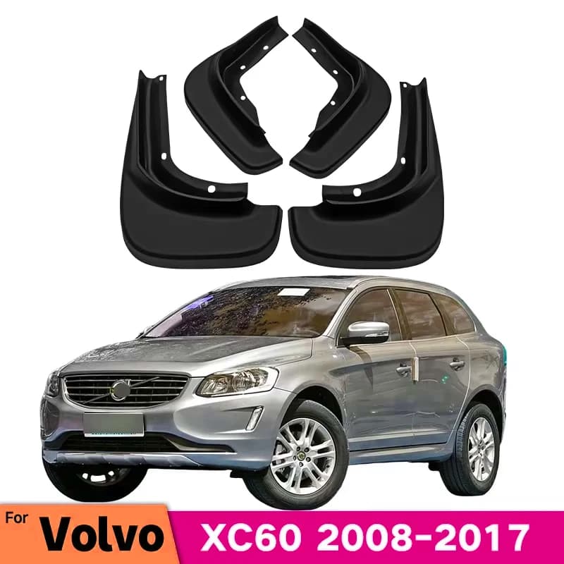 MudFlaps For Volvo XC60 2008 - 2019 2016 2017 2018 Mudguards Mud Flaps Splash Guards Front Rear Wheels Fender Car Accessories