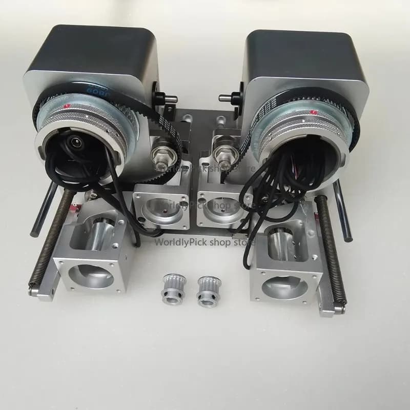 CNC Double Head Tool Holder for Digital Cutting Machine High Precision Aluminum Alloy 2-Head Tooling Accessory