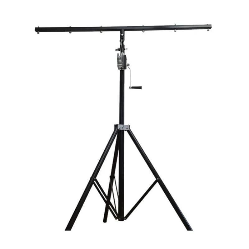 Stage hand-cranked light stand Fixed lifting bracket Single-layer tripod light stand