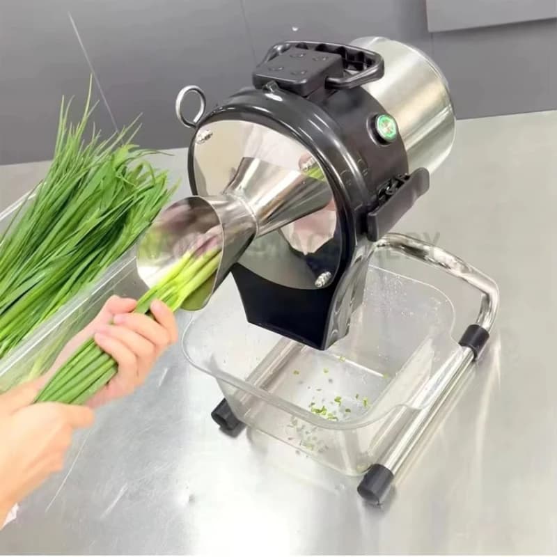 Electric shallot cutter, shallot, chive cutter, coriander and chives cutter