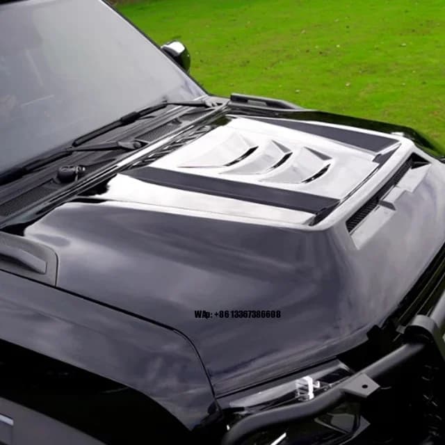 New Upgrade Steel Replacement Engine Cover Hood Cover Hood Protector for 2025 Jetour T2 Traveler Accessories