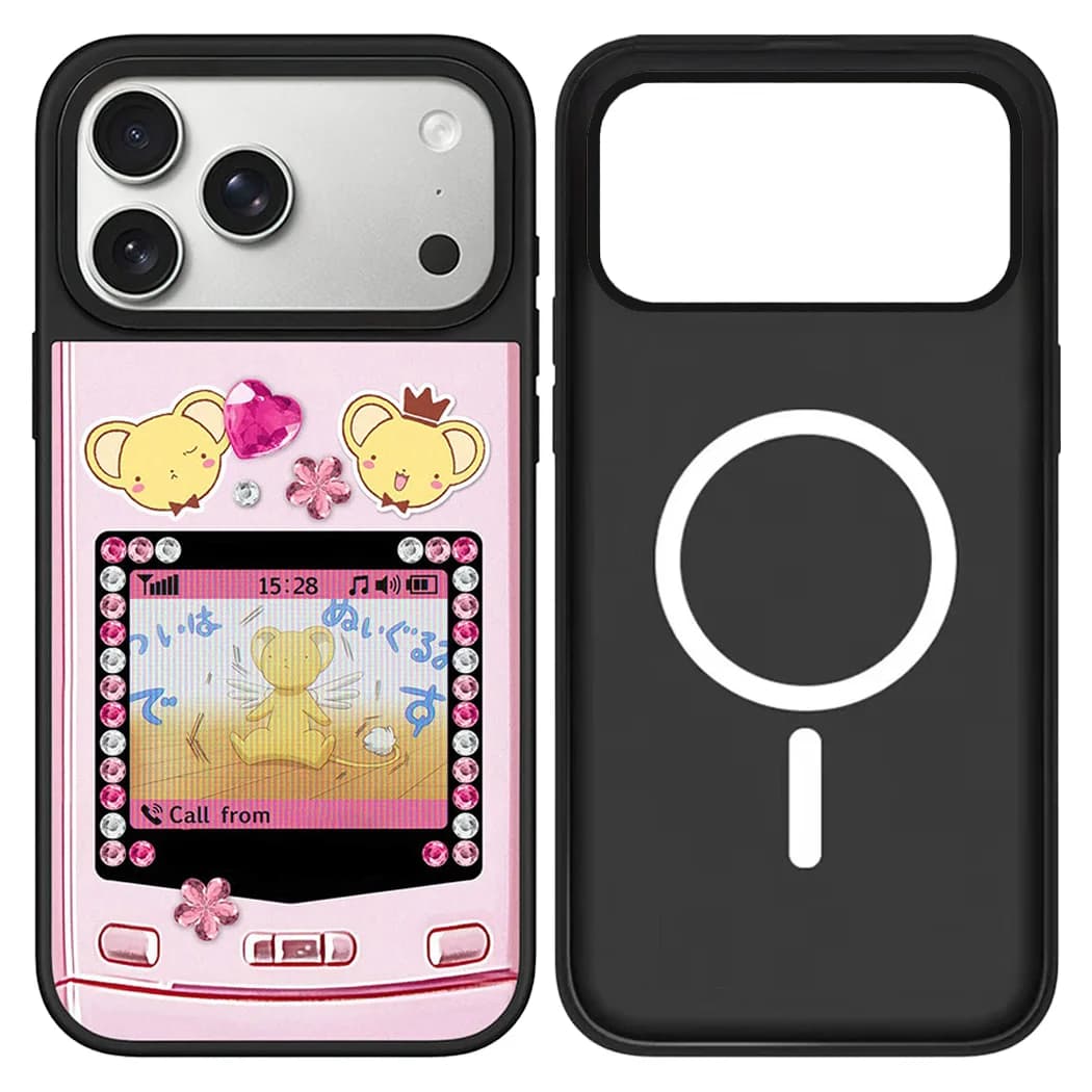 Creative Cartoon Game Console Mirror / Acrylic Magnetic Case: Compatible with IPhone 17 16 15 14 13 12 Pro Max 17 Air