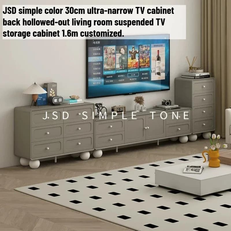 Modern Wood Tv Stand Drawer Floating Bedroom Media Tv Stand Storage Floor Mobili Arredamento Casa Living Room Furniture