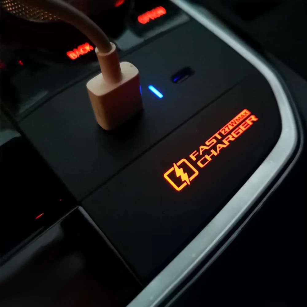 27w Car USB type-c charger For bmw G20 G21 G22 G23 G28 I3 I4 3 4 series G26 X5 G05 X6 G06 M8 Fast Charging Holder Charge Trim