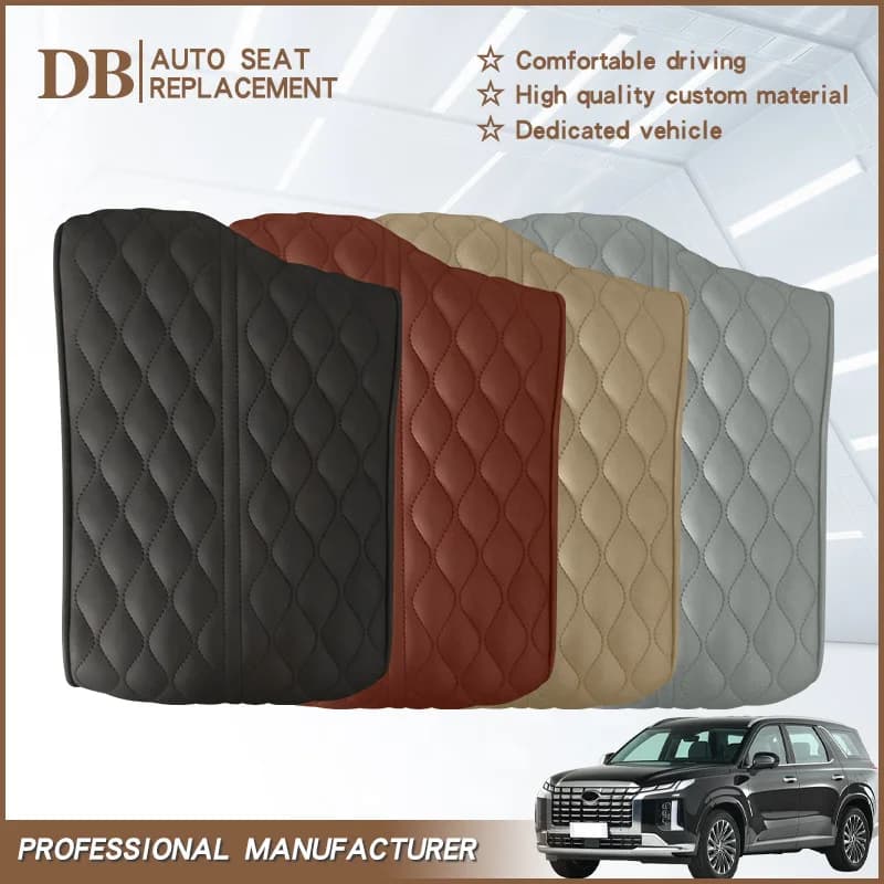 For Hyundai Palisade 2019-2021 2020 Car Protection Pad Jumping Chair Style Armrest Box Pad Armrest Box Accessories