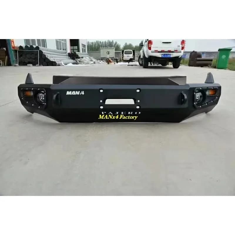 Unique Bull Bar Steel Front Bumper for Pajero V93 V97 Montro V80 V90