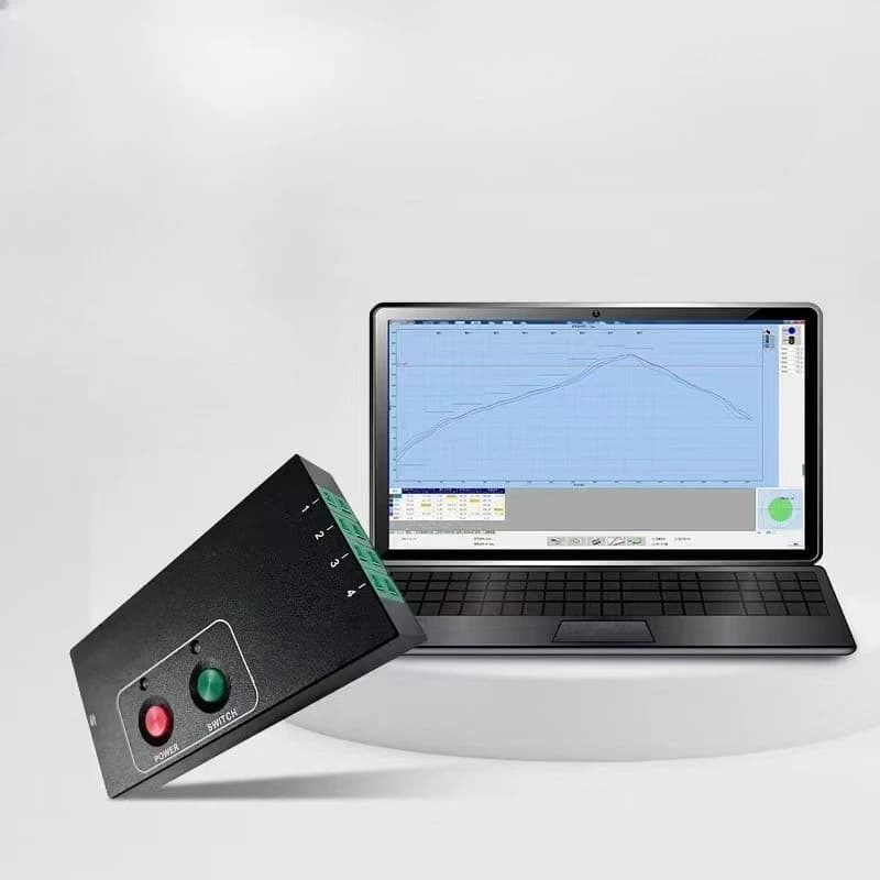 Four-channel furnace temperature tester, powder coating curve detector, tunnel furnace thermometer