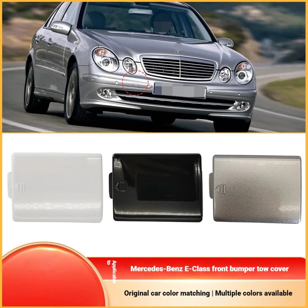 For old Mercedes Benz E-Class front bar trailer cover W211 front bumper tow hook cover 2118850026