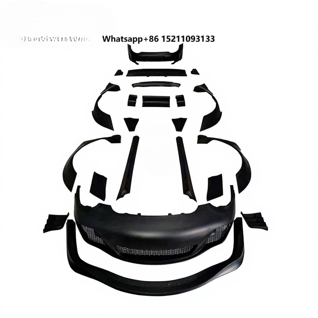 997 08-12 LB Style Upgrade Wide Body Kit New Fiberglass Bumper Diffuser Fender Flares Side Skirts Spoile