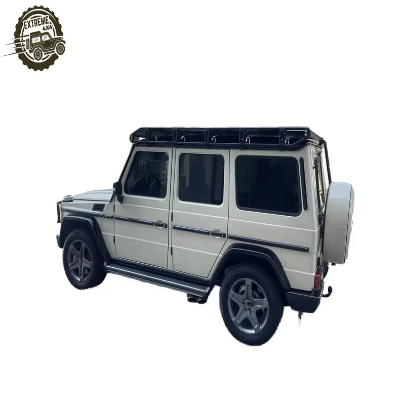 JIZHENG Direct Sale Roof Basket Aluminum Alloy Roof Mount Luggage Accessories for Mercedes-Benz G500