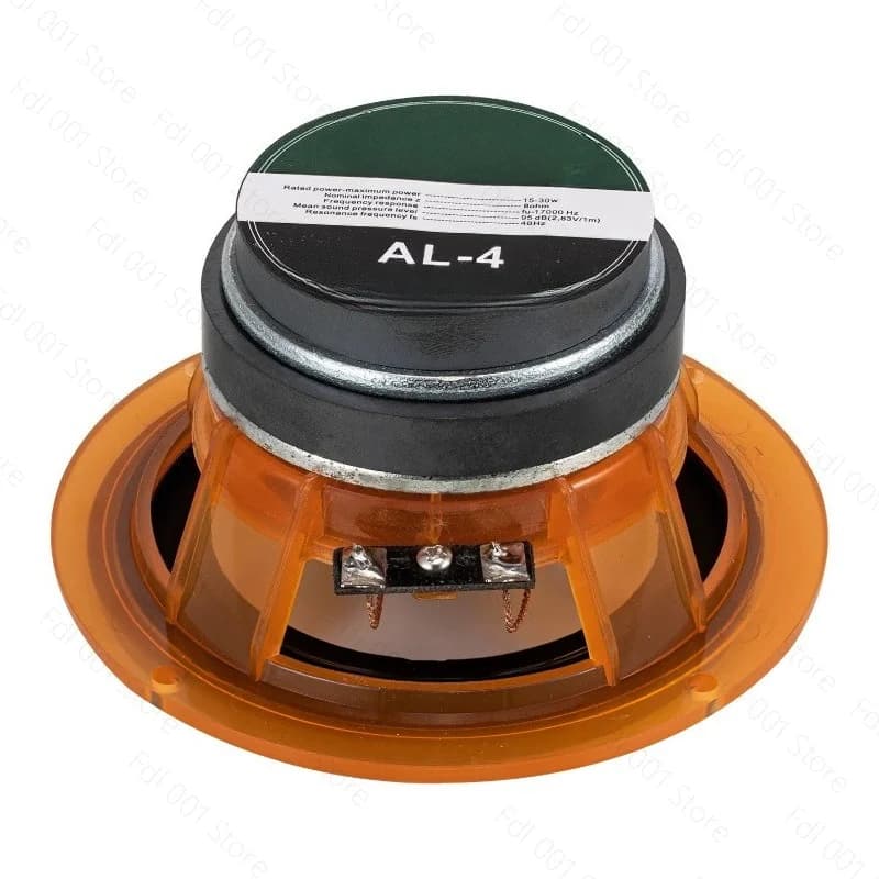 AL-4 4 inch full-range HIFI desktop speaker home speaker upgrade and modification