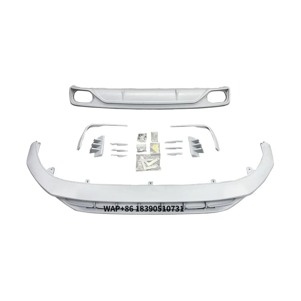 High Quality ABT Style Plastic PP Body Kit Diffuser Spoiler Front Lip Rear Lip for Q8/SQ8