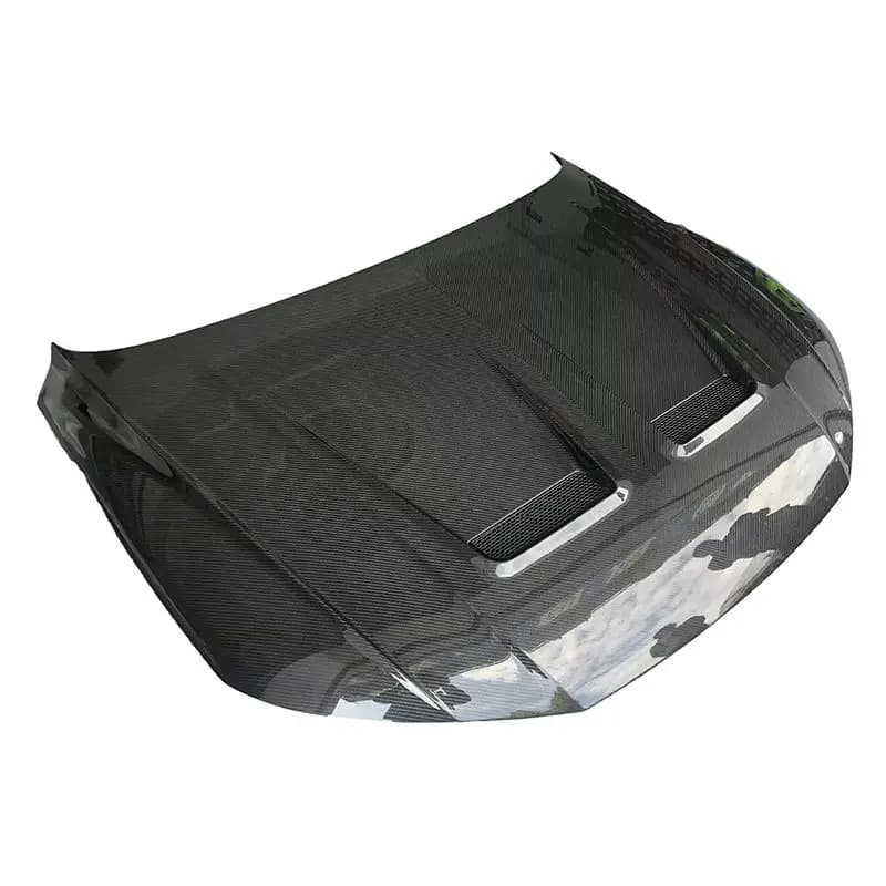 MSY Style Dry Carbon Fiber Fibre Front Hood Engine Bonnet Body Kit Fits for Audi Q5 SQ5 2018-2021，100% tested well