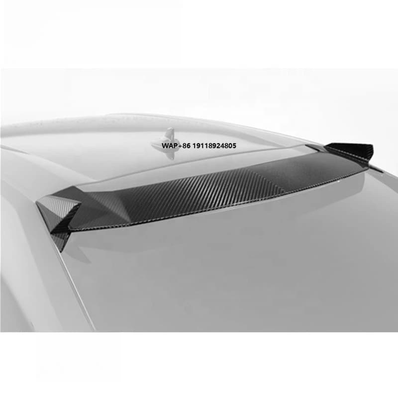 Full Carbon Fiber 2018 to 2022 URUS TPC Style Roof Spoiler Wing Bodykit Rear Fit For URUS Roof Spoiler