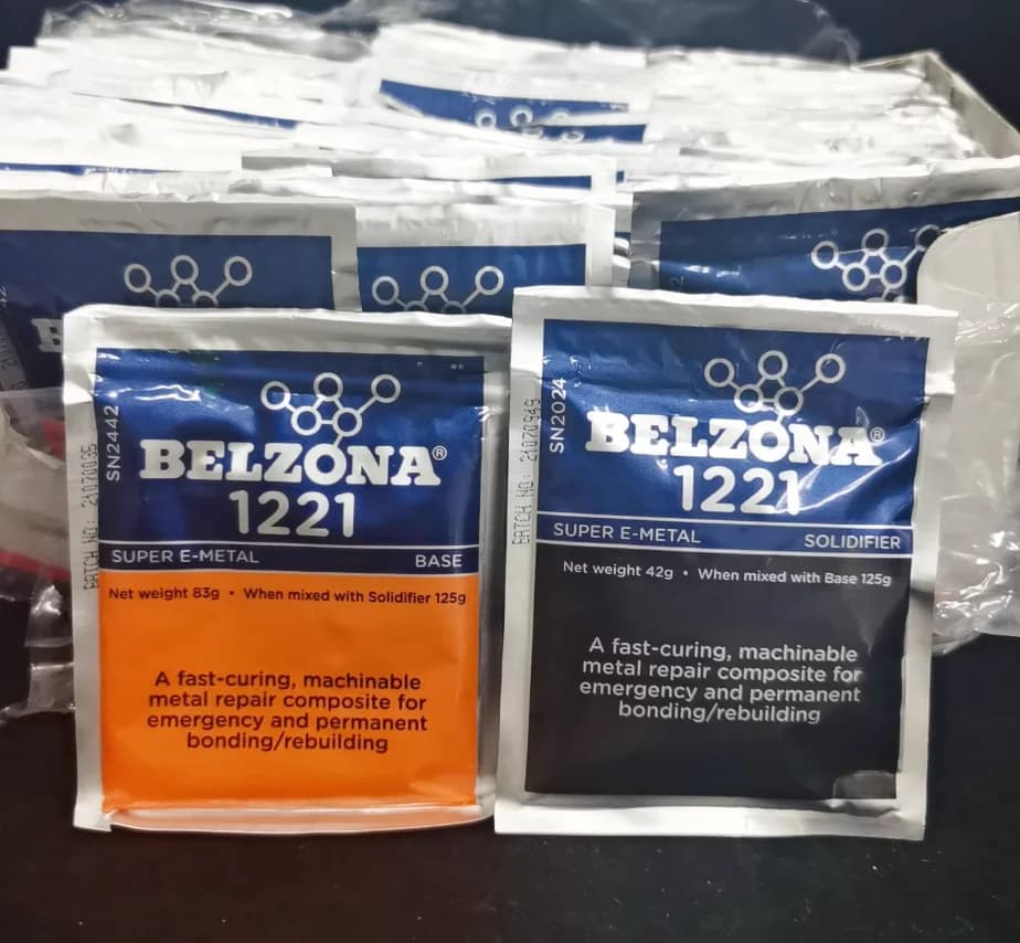FOR Belzona 1221 Super E-Metal 125g Kit Repair Composite Fast Cure Emergency Repair