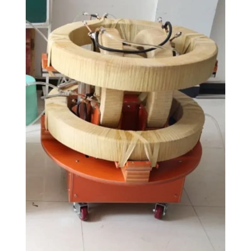 Coil magnetic field generator, coil device geomagnetic compensation