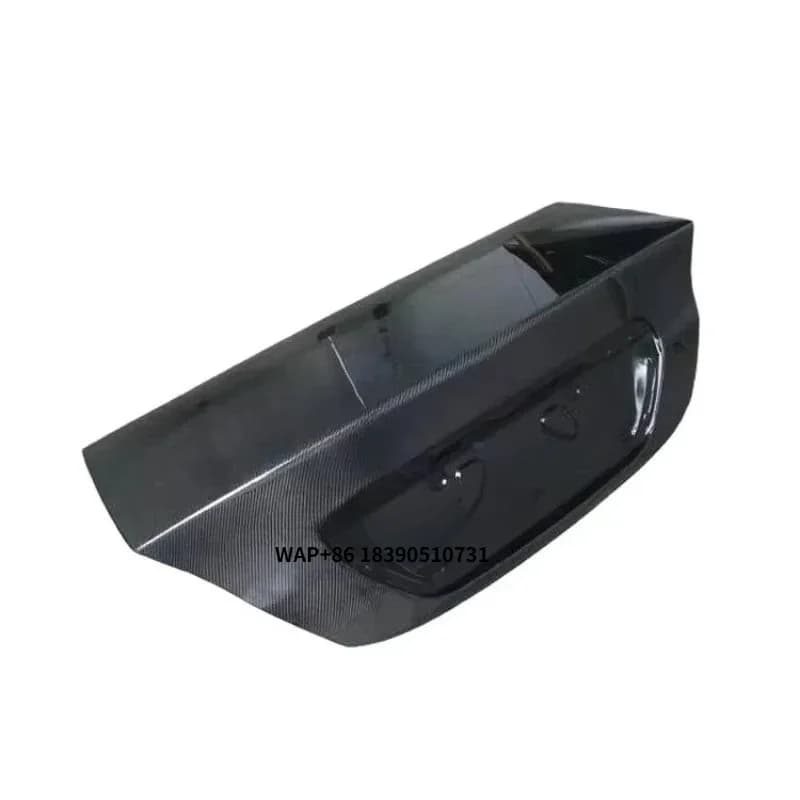 For  Lancer CS3 2006+  Carbon Fiber Trunk Lid Boot Lid Non-destructive Installation of Original Car Holes