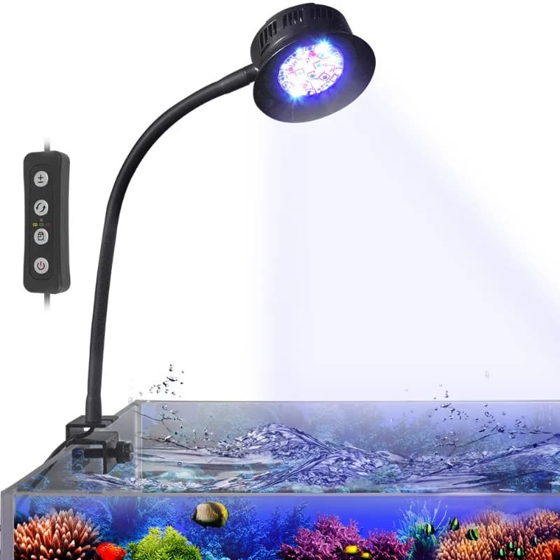 Fish tank coral  seawater tank  algae tank LED aquatic lamp filling light high power adjustable lighting seawate