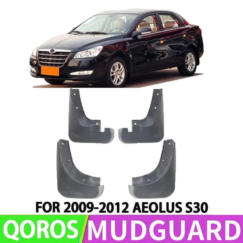 It Is Suitable for 2009-2012 Dongfeng Fengshen S30 AEOLUS Car Front and Rear Wheel Special Fender Splash Retort