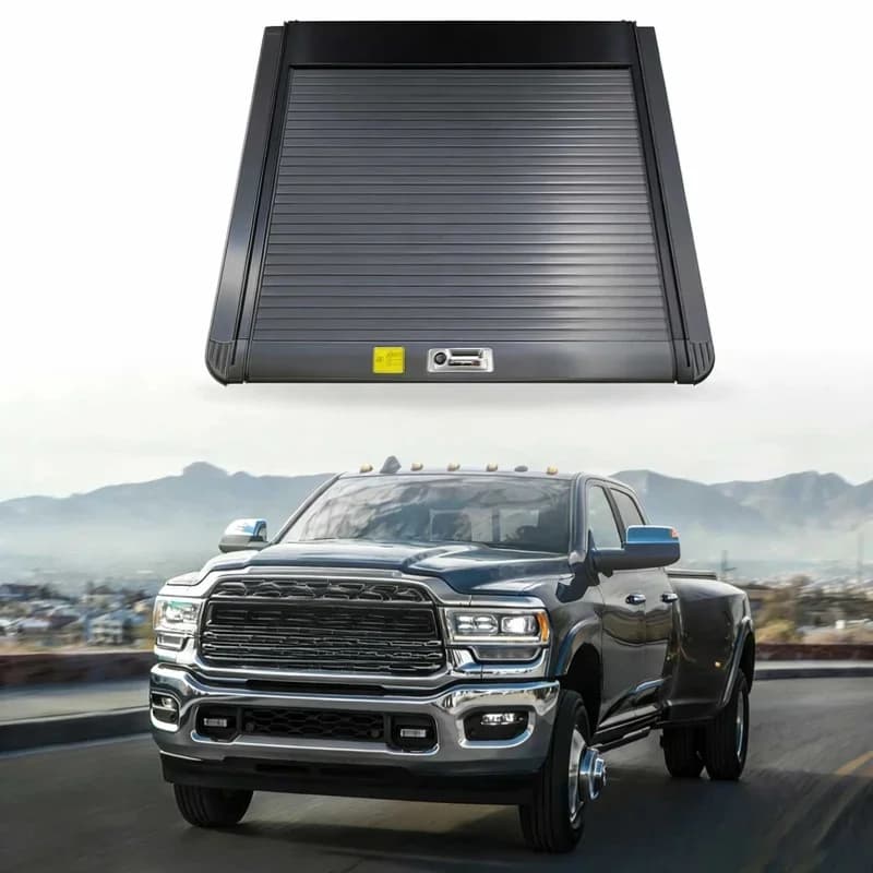 Hot Selling Thickened Heavy‑Duty Manual Retractable Aluminum Alloy No Drilling Pickup Bed Cover Exterior Modification Accessorie