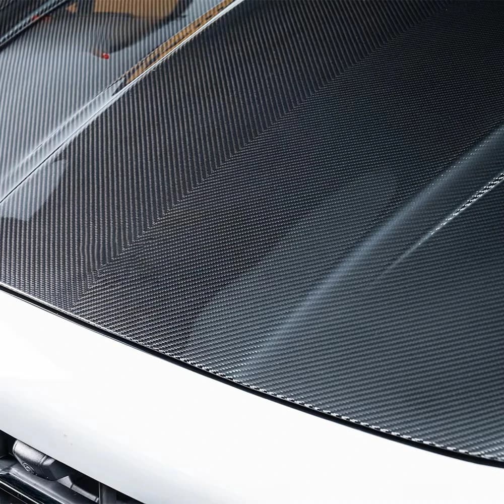 Factory Wholesale High Quality Dry Carbon Fiber TKT Style Hood for Porsche Cayenne 9Y0.2 2024-2025  Car Accessories Auto Parts