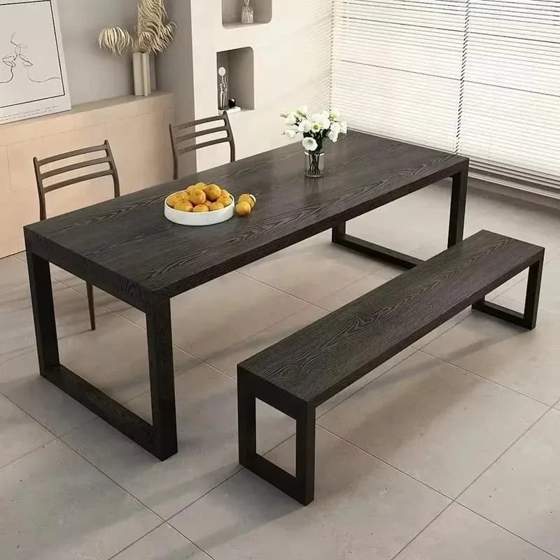 Room Decor Italian Dining Tables Reading Waterproof Natural Kitchen Dining Tables Wooden Modern Mesas De Jantar Home Furniture